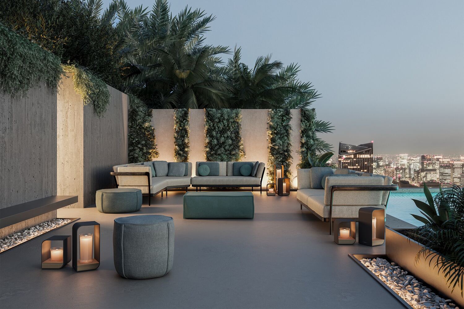 Flows Lounge von Manutti