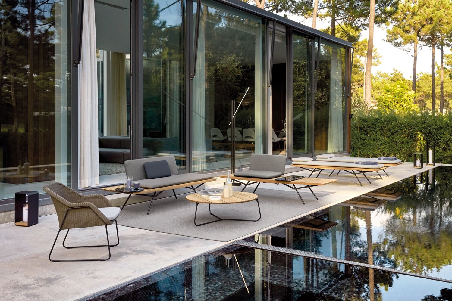 Manutti San Kollektion Designer Outdoor Möbel